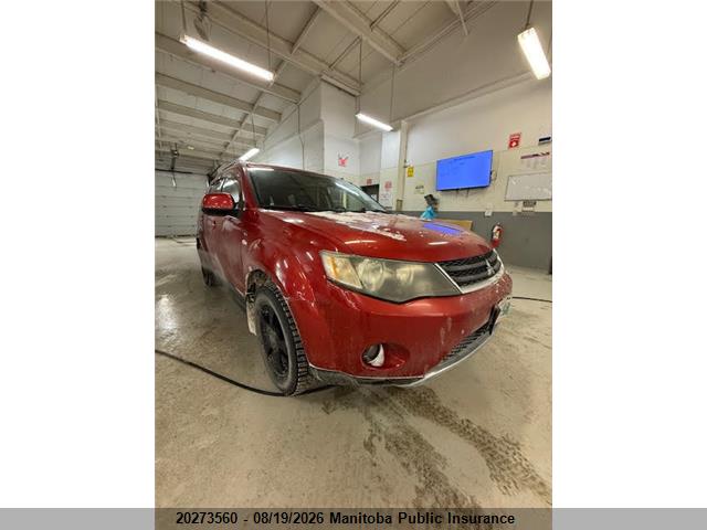 20273560 :رقم المزاد ، JA4MT41X89Z606855 vin ، 2009 Mitsubishi Outlander Xls مزاد بيع