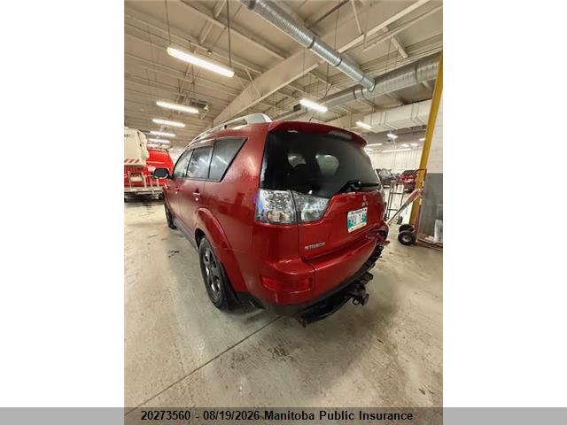 20273560 :رقم المزاد ، JA4MT41X89Z606855 vin ، 2009 Mitsubishi Outlander Xls مزاد بيع