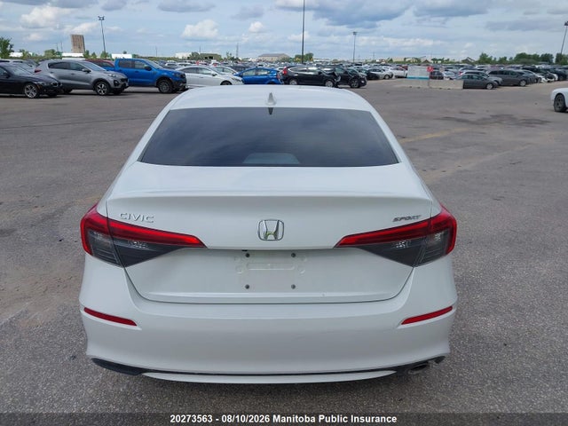 20273563 :رقم المزاد ، 2HGFE2F55NH114817 vin ، 2022 Honda Civic Sport مزاد بيع