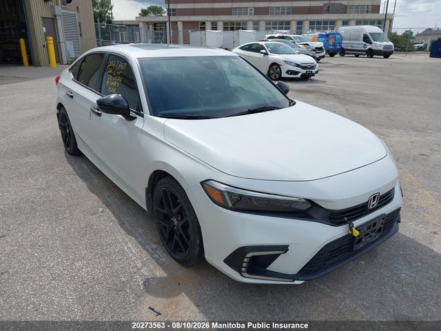 20273563 :رقم المزاد ، 2HGFE2F55NH114817 vin ، 2022 Honda Civic Sport مزاد بيع