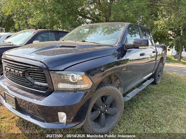 1C6RR7MT8JS248570 Dodge Ram 1500 Sport Crew Cab