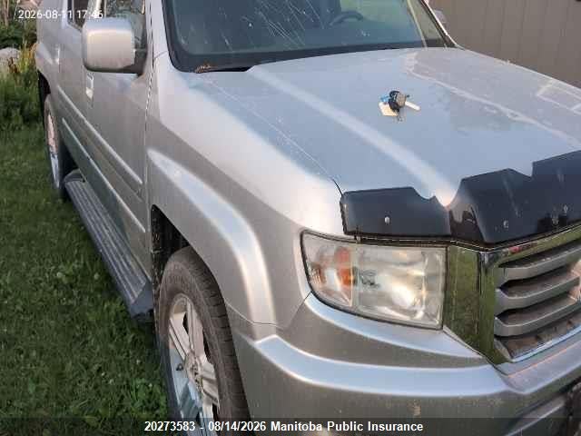 2014 Honda Ridgeline Touring მანქანა იყიდება აუქციონზე, vin: 5FPYK1F57EB502025, აუქციონის ნომერი: 20273583