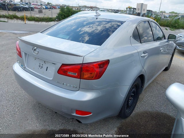 20273589 :رقم المزاد ، JTHCK262662000186 vin ، 2006 Lexus Is 250 مزاد بيع
