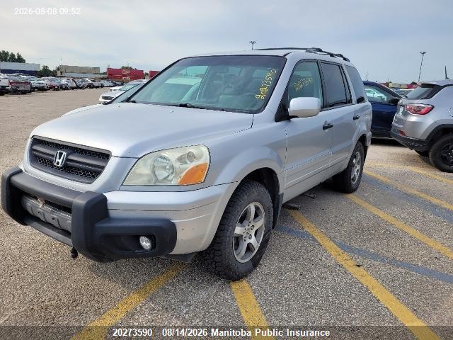 Aukcja sprzedaży 2004 Honda Pilot Lx, vin: 2HKYF18574H524438, numer aukcji: 20273590