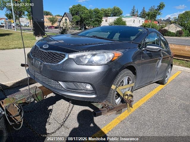 KIA FORTE EX 2014 KNAFX4A86E5118840 Image 4