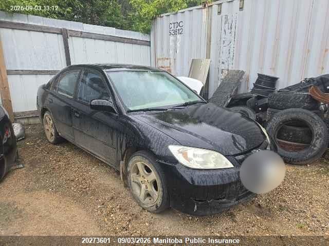 2005 Honda Civic Si მანქანა იყიდება აუქციონზე, vin: 2HGES15855H026571, აუქციონის ნომერი: 20273601