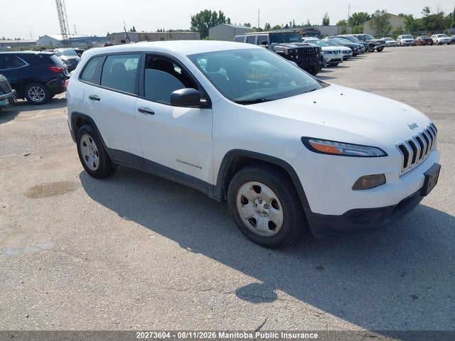 Auction sale of the 2016 Jeep Cherokee Sport, vin: 1C4PJMAB4GW192064, lot number: 20273604