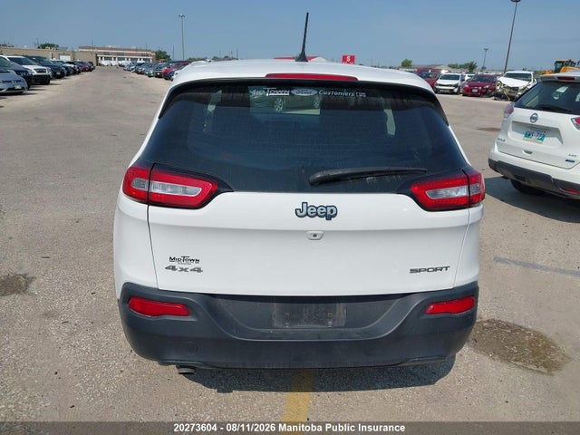 Продаж на аукціоні авто 2016 Jeep Cherokee Sport, vin: 1C4PJMAB4GW192064, номер лоту: 20273604
