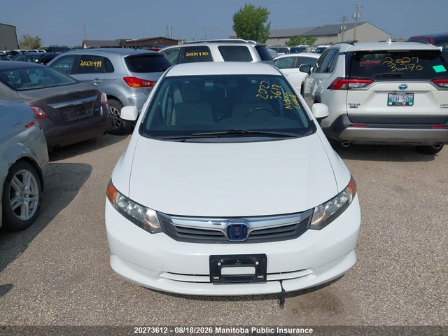 Продажа на аукционе авто 2012 Honda Civic Lx, vin: 2HGFB2F43CH106938, номер лота: 20273612