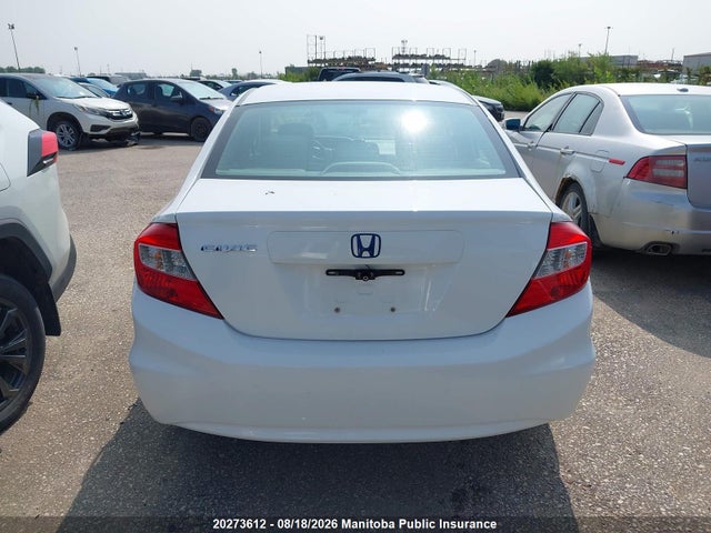 Продажа на аукционе авто 2012 Honda Civic Lx, vin: 2HGFB2F43CH106938, номер лота: 20273612