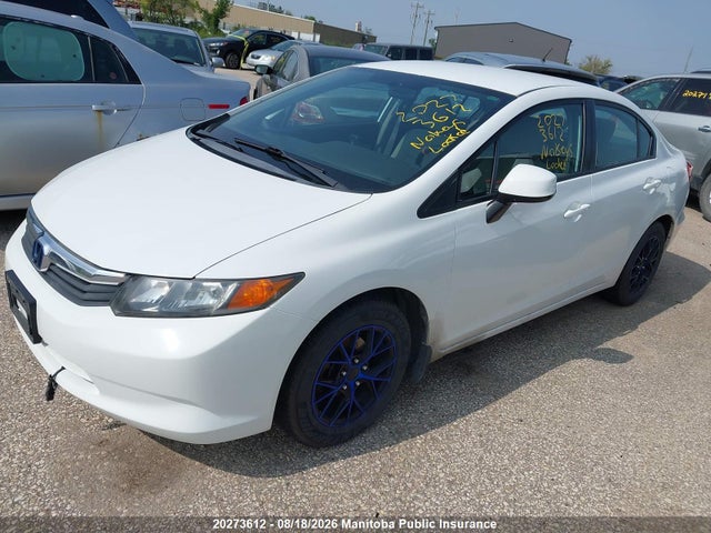 Продажа на аукционе авто 2012 Honda Civic Lx, vin: 2HGFB2F43CH106938, номер лота: 20273612