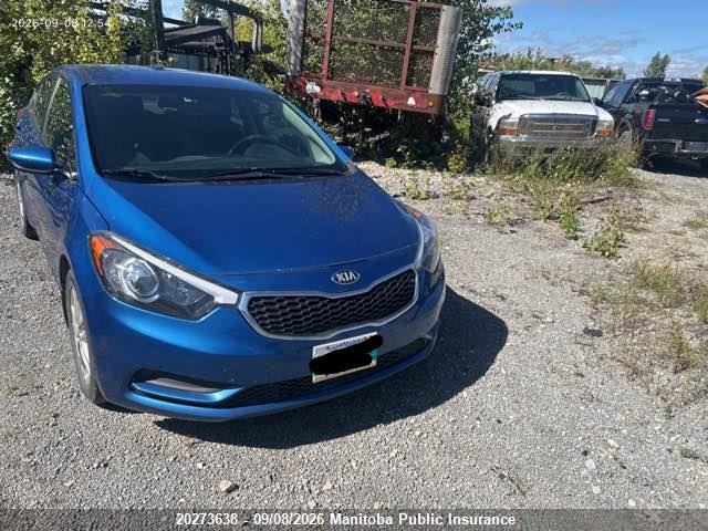 KIA FORTE LX 2015 KNAFK4A61F5269082 main image