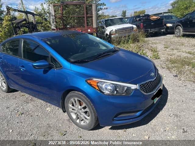 KIA FORTE LX 2015 KNAFK4A61F5269082 Image 12