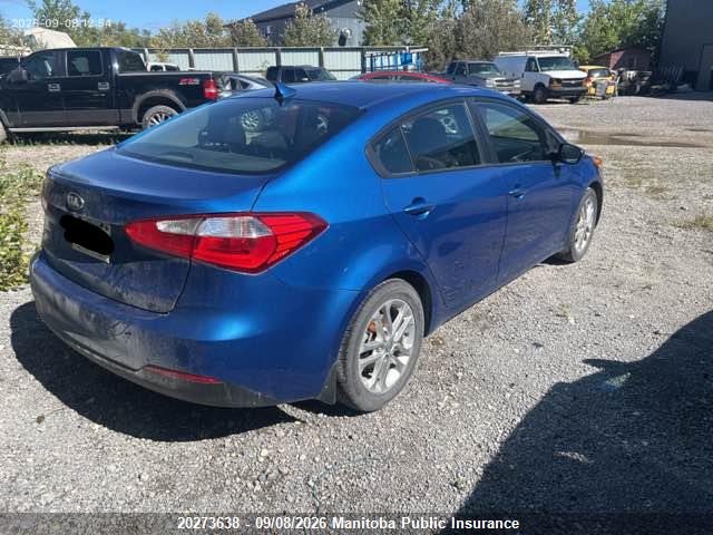 KIA FORTE LX 2015 KNAFK4A61F5269082 Image 4