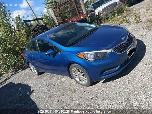 KIA FORTE LX 2015 KNAFK4A61F5269082 Image 6