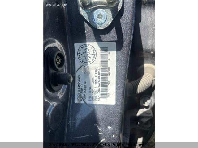 2HGFC2F54JH004437 Honda Civic Lx