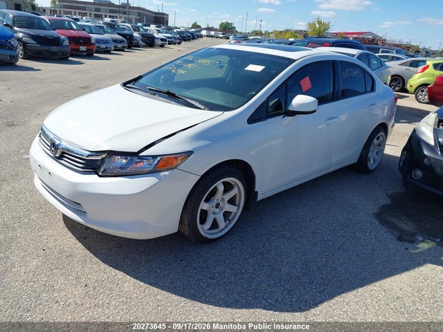 Aukcja sprzedaży 2012 Honda Civic Lx, vin: 2HGFB2F50CH051194, numer aukcji: 20273645