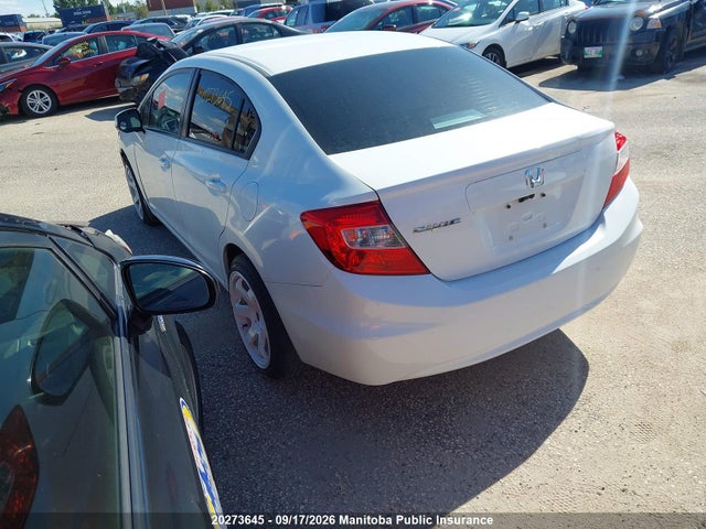Aukcja sprzedaży 2012 Honda Civic Lx, vin: 2HGFB2F50CH051194, numer aukcji: 20273645