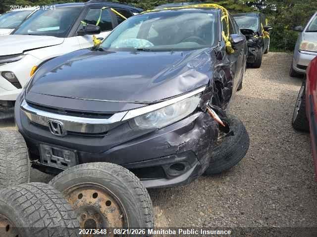 Honda Civic Lx 2017 2HGFC2F67HH006234 Image 2