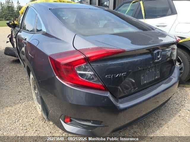 Honda Civic Lx 2017 2HGFC2F67HH006234 Image 3