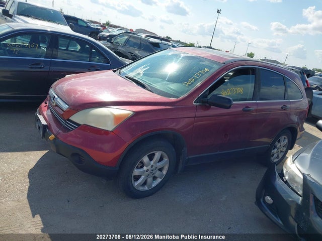 20273708 :رقم المزاد ، 5J6RE485X7L816751 vin ، 2007 Honda Cr-v Ex مزاد بيع