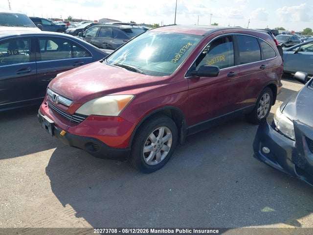 20273708 :رقم المزاد ، 5J6RE485X7L816751 vin ، 2007 Honda Cr-v Ex مزاد بيع