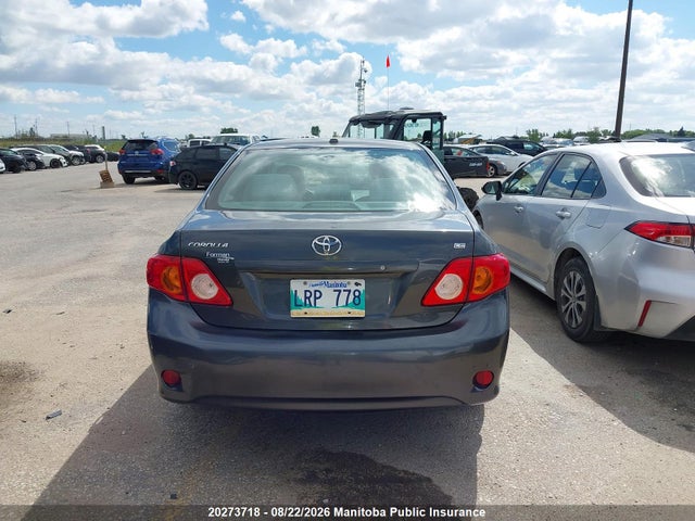 2009 Toyota Corolla Le მანქანა იყიდება აუქციონზე, vin: 2T1BU40E59C119097, აუქციონის ნომერი: 20273718