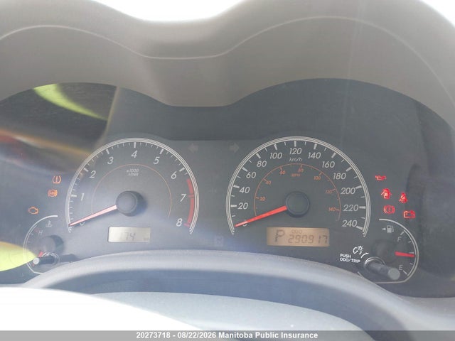 2009 Toyota Corolla Le მანქანა იყიდება აუქციონზე, vin: 2T1BU40E59C119097, აუქციონის ნომერი: 20273718