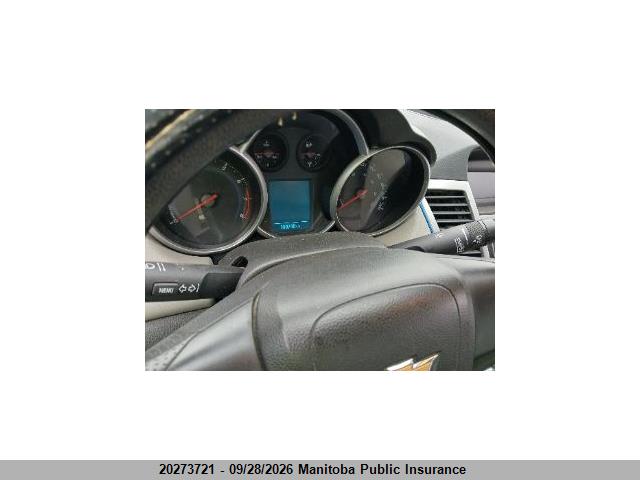 20273721 :رقم المزاد ، 1G1PL5SH1D7328538 vin ، 2013 Chevrolet Cruze Ls مزاد بيع