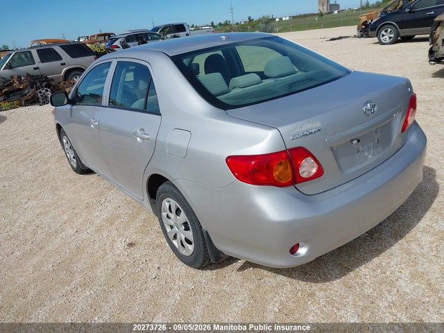 20273726 :رقم المزاد ، 2T1BU40E49C030217 vin ، 2009 Toyota Corolla مزاد بيع
