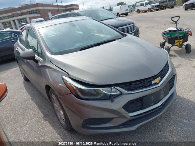 20273730 :رقم المزاد ، 3G1BE5SM5HS544188 vin ، 2017 Chevrolet Cruze Lt Turbo مزاد بيع