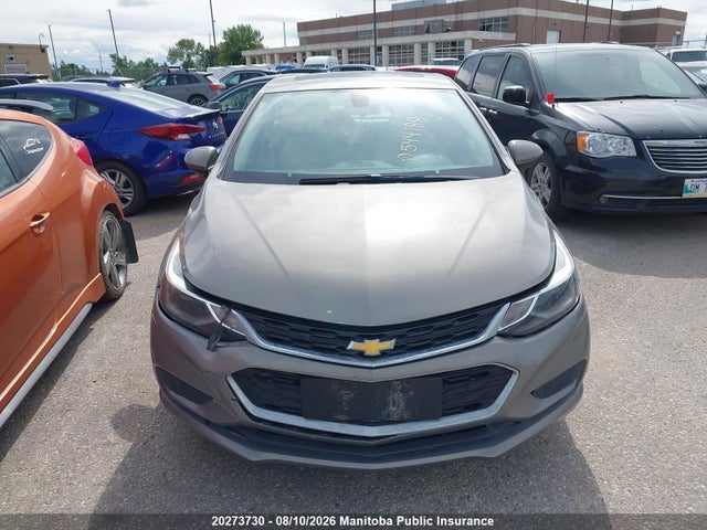2017 Chevrolet Cruze Lt Turbo მანქანა იყიდება აუქციონზე, vin: 3G1BE5SM5HS544188, აუქციონის ნომერი: 20273730