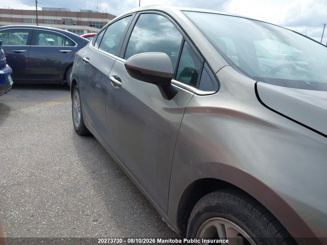 2017 Chevrolet Cruze Lt Turbo მანქანა იყიდება აუქციონზე, vin: 3G1BE5SM5HS544188, აუქციონის ნომერი: 20273730