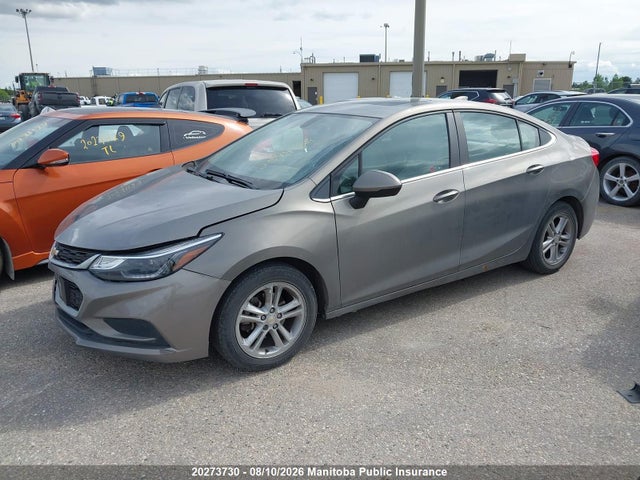 2017 Chevrolet Cruze Lt Turbo მანქანა იყიდება აუქციონზე, vin: 3G1BE5SM5HS544188, აუქციონის ნომერი: 20273730