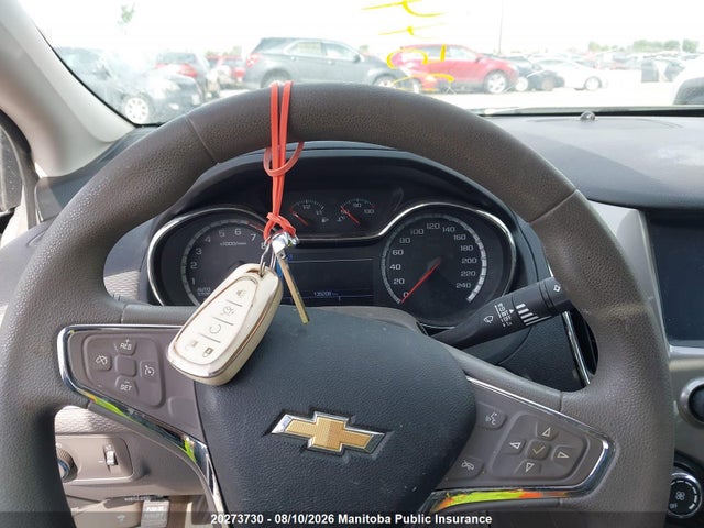 2017 Chevrolet Cruze Lt Turbo მანქანა იყიდება აუქციონზე, vin: 3G1BE5SM5HS544188, აუქციონის ნომერი: 20273730