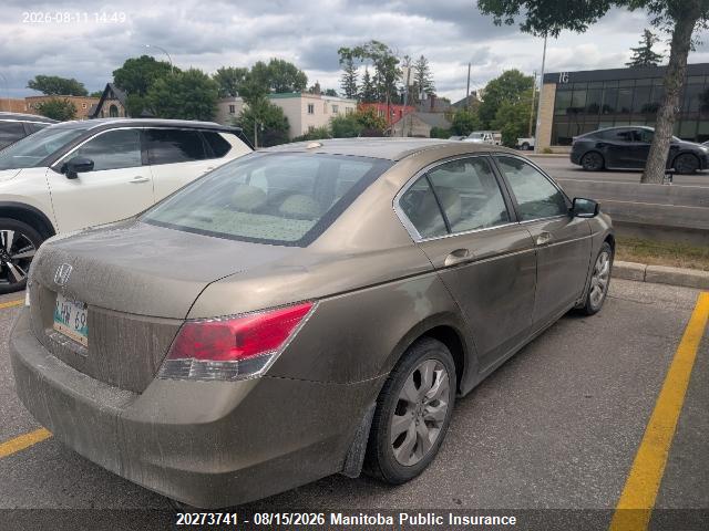Продажа на аукционе авто 2008 Honda Accord Ex-l, vin: 1HGCP26878A800108, номер лота: 20273741