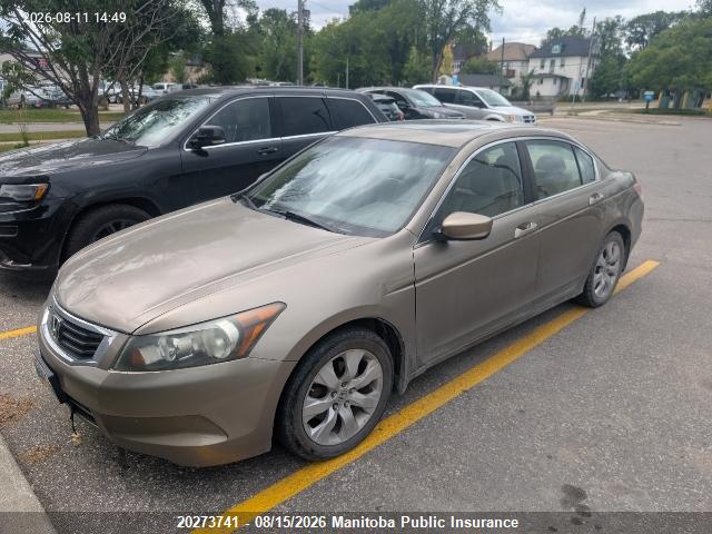 Продажа на аукционе авто 2008 Honda Accord Ex-l, vin: 1HGCP26878A800108, номер лота: 20273741