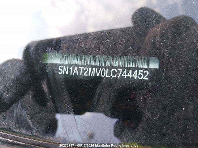 Aukcja sprzedaży 2020 Nissan Rogue S, vin: 5N1AT2MV0LC744452, numer aukcji: 20273747