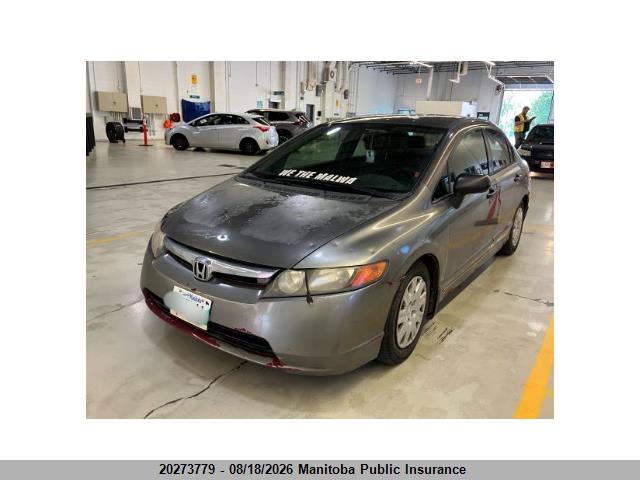 Aukcja sprzedaży 2006 Honda Civic Dx, vin: 2HGFA16346H038643, numer aukcji: 20273779
