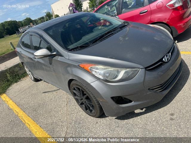 Aukcja sprzedaży 2013 Hyundai Elantra Limited, vin: 5NPDH4AE7DH168805, numer aukcji: 20273782