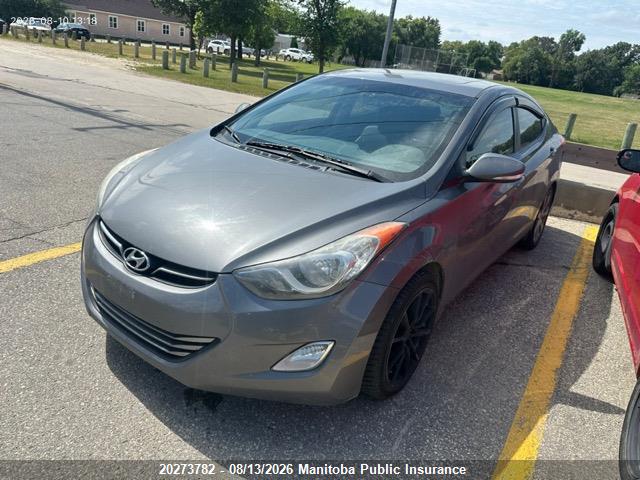 Aukcja sprzedaży 2013 Hyundai Elantra Limited, vin: 5NPDH4AE7DH168805, numer aukcji: 20273782