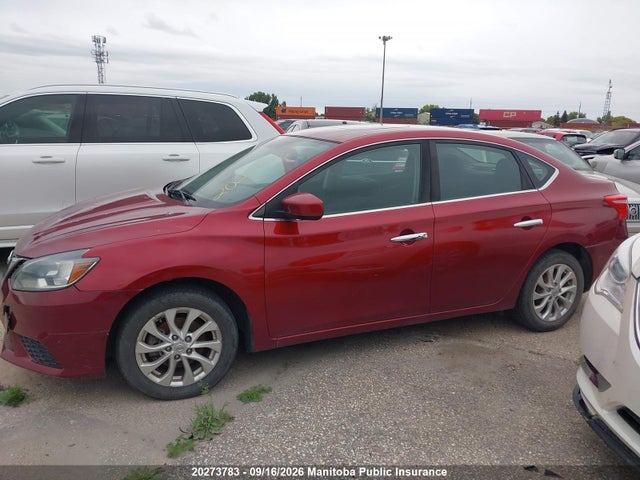 20273783 :رقم المزاد ، 3N1AB7AP2JY247288 vin ، 2018 Nissan Sentra 1.8 Sv مزاد بيع