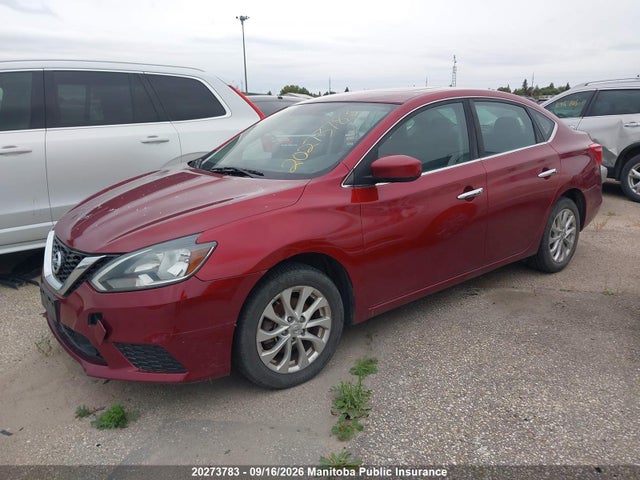 20273783 :رقم المزاد ، 3N1AB7AP2JY247288 vin ، 2018 Nissan Sentra 1.8 Sv مزاد بيع