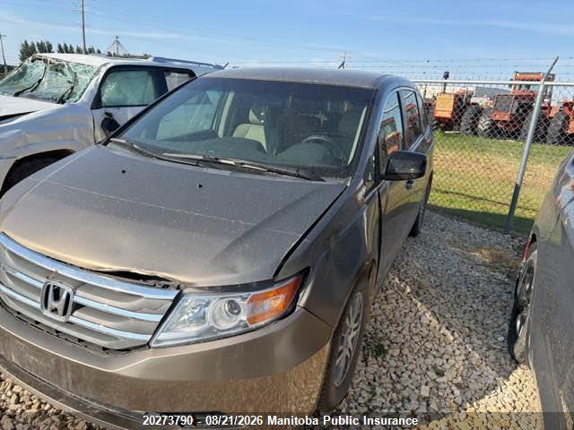 20273790 :رقم المزاد ، 5FNRL5H42BB509160 vin ، 2011 Honda Odyssey Ex مزاد بيع