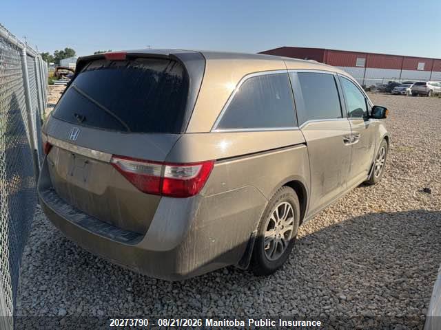 20273790 :رقم المزاد ، 5FNRL5H42BB509160 vin ، 2011 Honda Odyssey Ex مزاد بيع