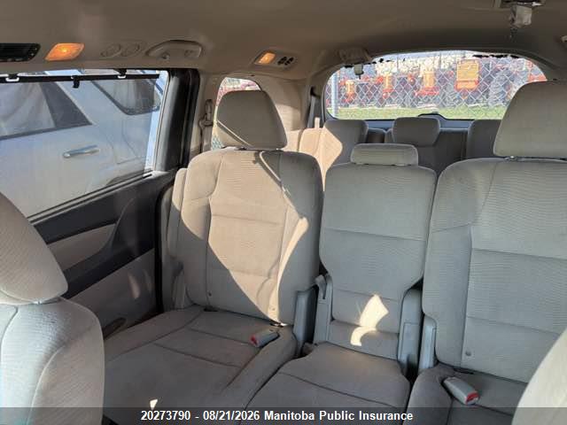 20273790 :رقم المزاد ، 5FNRL5H42BB509160 vin ، 2011 Honda Odyssey Ex مزاد بيع