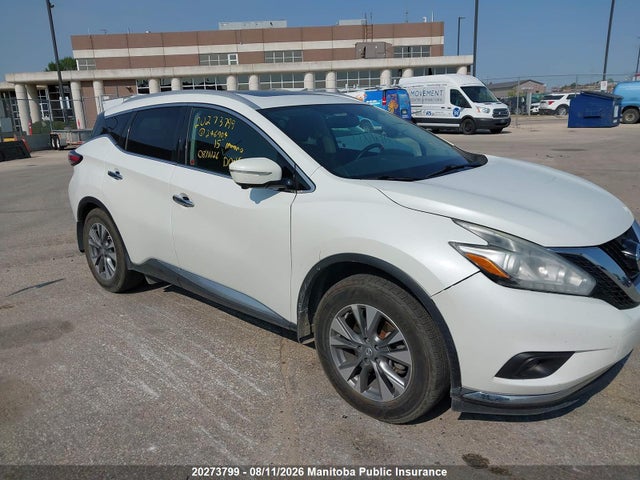 20273799 :رقم المزاد ، 5N1AZ2MH4FN246904 vin ، 2015 Nissan Murano Sl مزاد بيع