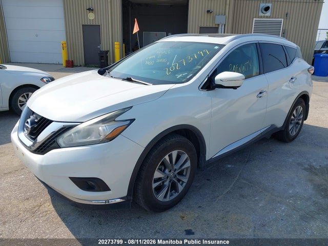 20273799 :رقم المزاد ، 5N1AZ2MH4FN246904 vin ، 2015 Nissan Murano Sl مزاد بيع