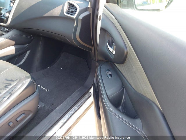 20273799 :رقم المزاد ، 5N1AZ2MH4FN246904 vin ، 2015 Nissan Murano Sl مزاد بيع