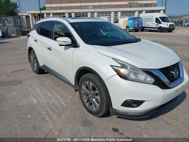 20273799 :رقم المزاد ، 5N1AZ2MH4FN246904 vin ، 2015 Nissan Murano Sl مزاد بيع